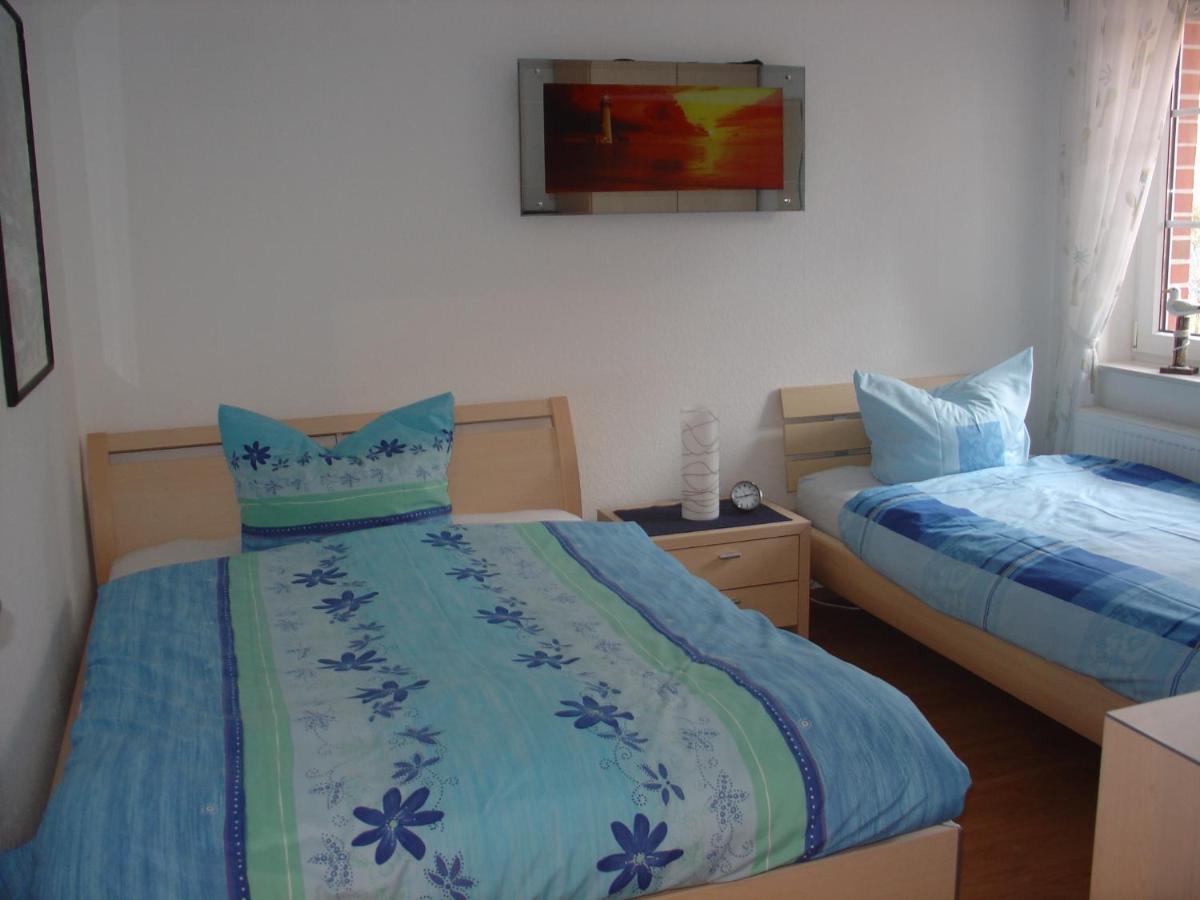 בורקום Ferienwohnung Kiebitznest חדר תמונה