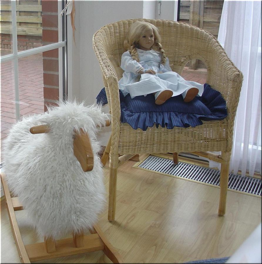בורקום Ferienwohnung Kiebitznest חדר תמונה