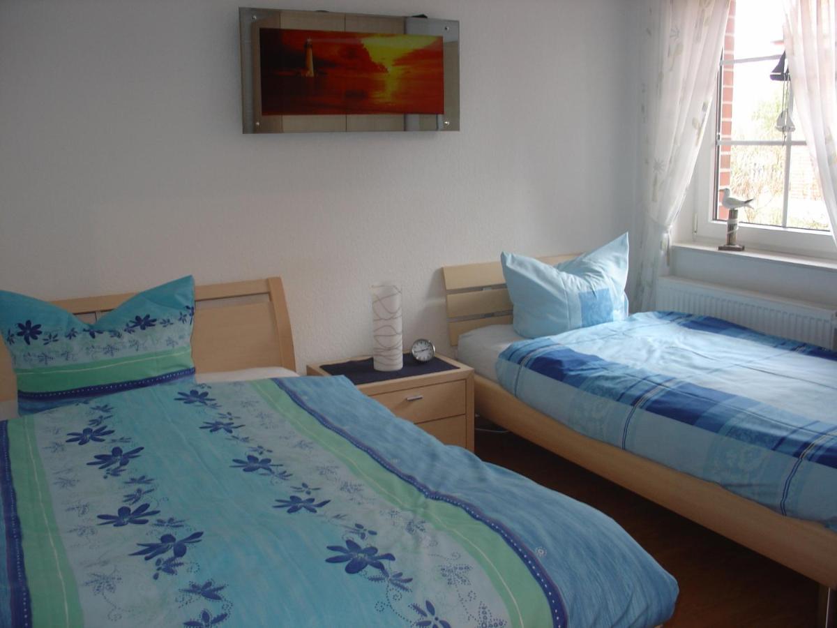 בורקום Ferienwohnung Kiebitznest חדר תמונה